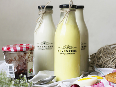 Keventers Milkshake  Logo